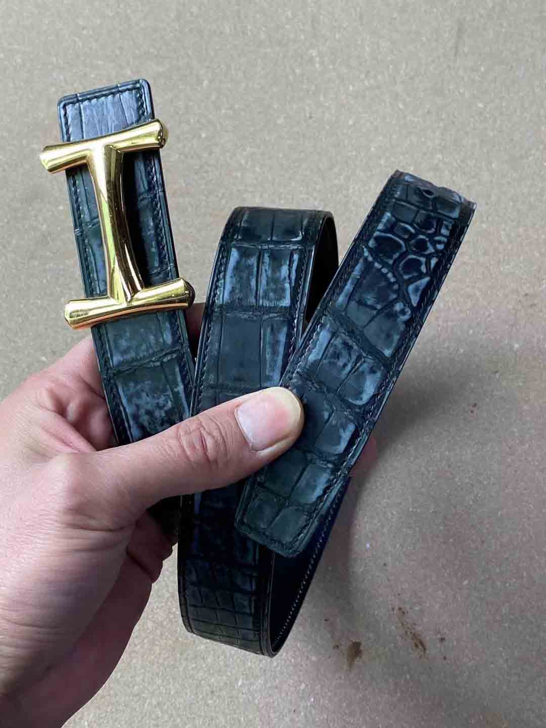 客订磨砂腰带